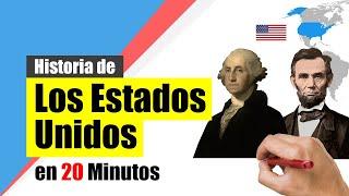 Historia de los ESTADOS UNIDOS  - Resumen | Independencia, Guerra de Secesión, Roosevelt, Reagan...