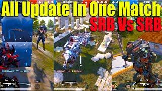 SRB Vs SRB - All Update Powers In One Match - Ice Wall , Flying Fish , Mecha , Mamooth #pubgmobile