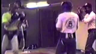 Ricky Ray Taylor sparring Frank Gentile with Al Mitchel coaching, '89
