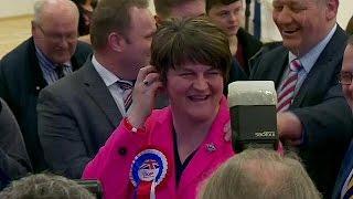 Democratic Unionist Party finish one seat ahead of Sinn Fein in N. Ireland snap election