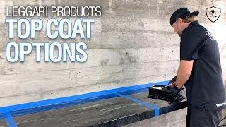 Top Coat Options | Glaze Coat, Urethane Gloss & Urethane Matte