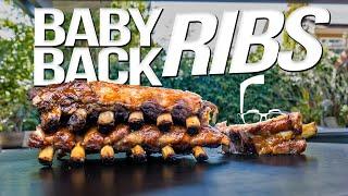 HONEY SRIRACHA BABY BACK RIBS | SAM THE COOKING GUY 4K