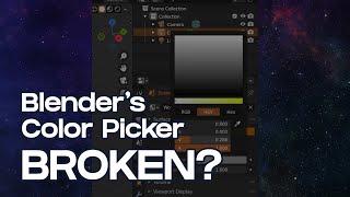 Blender's Broken Color Picker