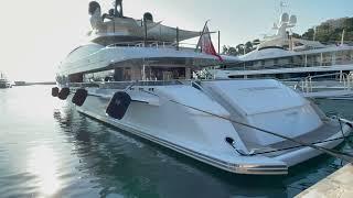 TURKISH ALIAH YACHT M/Y SAMURAI #superyacht @archiesvlogmc