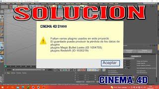CIMEMA 4D FALTA EL PLUGINS (Magic brullet looks) solucion