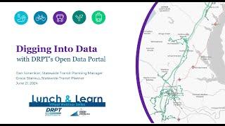 "Digging into DRPT's Data Portal" DRPT/VTA 2024 Lunch & Learn series