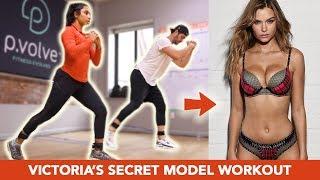 Trying The Victoria's Secret Model "P. Volve" Workout