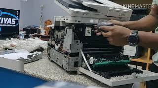 how to repair fuser unit hp 477,assembly and disassembly 477