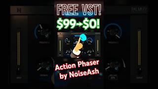 【Limited Time Free!?】$99→$0! Best Free Modulation VST Plugin? Action Phaser by NoiseAsh #shorts