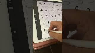 Turn your handwriting into a font with the iPad