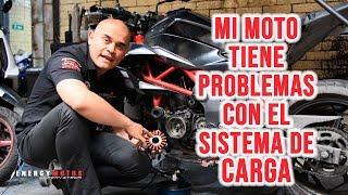 ¿Cómo Funciona El Sistema de Carga de Una Moto ? | Bateria - Corona -Regulador