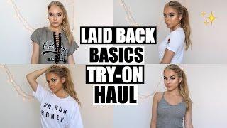 Laid Back Basics Try-On Haul | Aidette Cancino