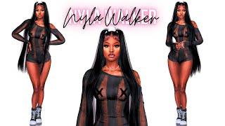 Sims 4 CAS | Nyla Walker | Sim Download | CC Folder