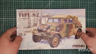 №192 Обзор двух моделей Kubelwagen typ 82 1/35 MENG и Tamiya