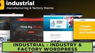 Industrial - Industry & Factory WordPress | Step By Step Installation
