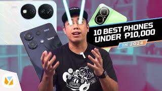 10 BEST Phones UNDER PHP 10K (1H 2024)