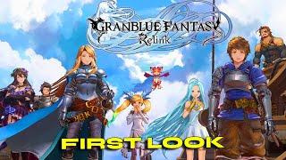 Gran Blue Fantasy Relink - First Look - Chapters 1 & 2 - NO COMMENTARY -