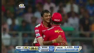 KXIP vs MI 2015 highlights