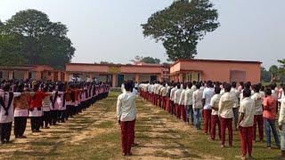 Republic Day 2023/practice session/Parade Rehearsal/Boys group/ Sarvodaya +2 High school Pindrajora