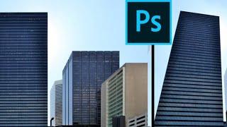 HOW TO CORRECT PERSPECTIVE DISTORTION IMAGE IN PHOTOSHOP CC IN 2018