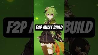 F2P Must Build BEGINNER Characters - Genshin Impact
