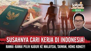 Putus Harapan! Berjamaah Pilih Kabur ke Malaysia, Taiwan, dan Hongkong!!!