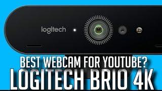 Logitech Brio Webcam Unboxing And Setup Review