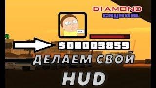 [SAMP][#7] Как сделать свой HUD и изменить шрифт. Шрифт чата | SAMP 0.3.7 |