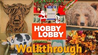 HOBBY LOBBY COME BROWSE WITH ME FALL & MORE SEASONAL DECOR 2025
