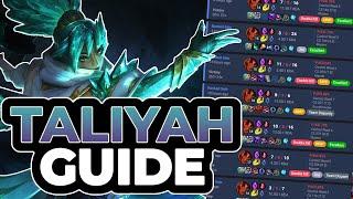 TALIYAH GUIDE - How to CARRY with Taliyah Full Indepth Guide