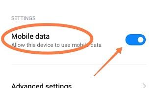 mobile data on off kaise kare redmi a2,how to on off mobile data redmi a2