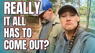 IT ALL HAS TO COME OUT|DIY ELECTRICAL |DIY DREAM home |Ozarks |Homesteading |OFF GRID POWER