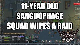 [Highlight] 11-Year Old Sanguophage Squad Wipes a Raid