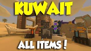 Unturned - All NEW Kuwait Map Items + IDs! (Clothing, Buildables, Etc.)