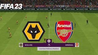 【 Wolverhampton Wanderers VS Arsenal 】 Premier League Matchweek 16 FIFA 23