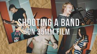 Shooting a band on 35mm film