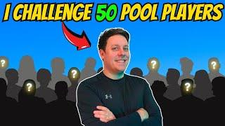 I challenge 50 of the BEST Pool Players in Belgium  Karl Boyes Epic Pool Challenge #nineball