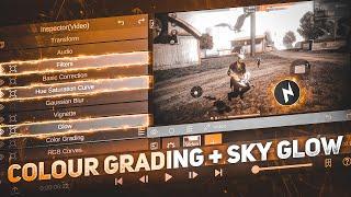 Next Level Colour Grading + Sky Glow In Android | How To Do Colour Grading In Free Fire Montage