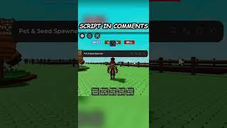 Testing Pet Spawner script in #growagarden