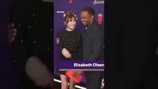 Elizabeth Olsen Photo Bombs Anthony Mackie | MTV Awards