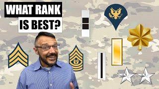 What is the Best Military Rank?