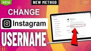 How To Change Instagram Username - PC 2024 [ Easy Way ]