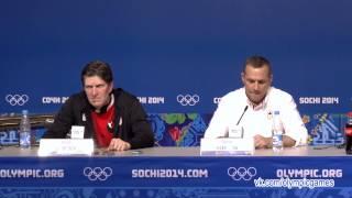 Sochi 2014. Canada Men's Ice Hockey Press conference