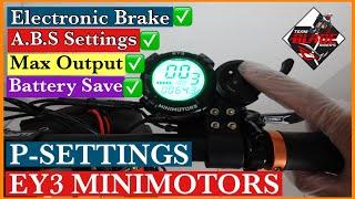 Pre Program Settings | Minimotors EY3 Display | Blade GT | James Angelo TV | Vlog 127