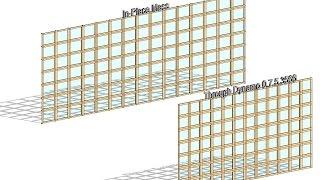 4 Point Adaptive Curtain Panel, Nesting Adaptive Families and Dynamo