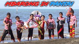 PERTAMA DIMAS DAN TEMAN MBARONG DI PANTAI!! SENSASI BARU NJARAN FULL BASAH, DIMAS BAWA BARONG TELON