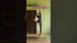 How to do a needle #contortion #yoga #flexibilitytraining #tutorial