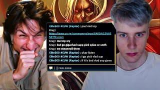 I CONVINCED ELITE500 TO PLAY VLAD SUPPORT