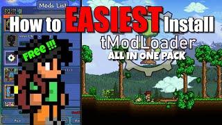 How to Easiest Install tModLoader All in One Pack for Non-Steam Terraria