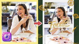 How To Use Templates | Photo Editing Tutorial | YouCam Perfect #Shorts